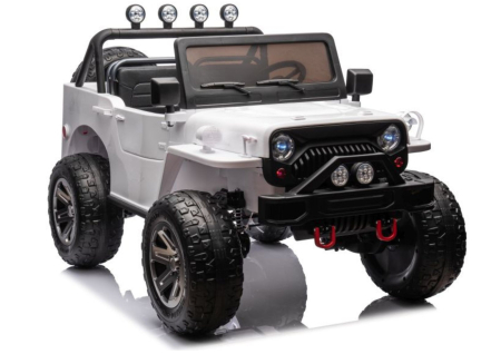 VROOMIX - Mașină Electrică pentru Copii JH-102 4x4 24V 360W Albă
