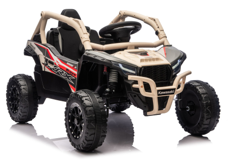 UTV - UTV Electric pentru Copii Kawasaki 24V Negru-Bej