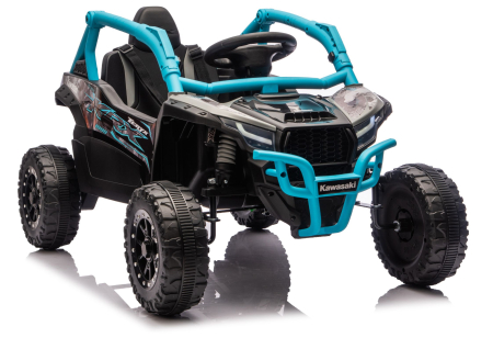 UTV - UTV Electric pentru Copii Kawasaki 24V Negru-Albastru