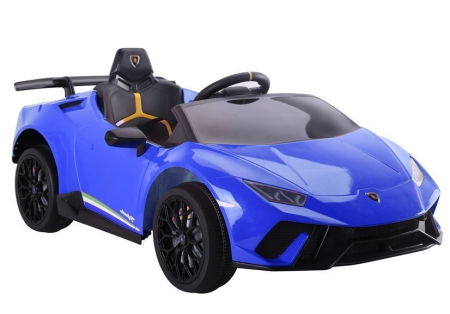 LAMBORGHINI - Mașină Electrică pentru Copii Lamborghini Huracan 12V 4x45W Albastru
