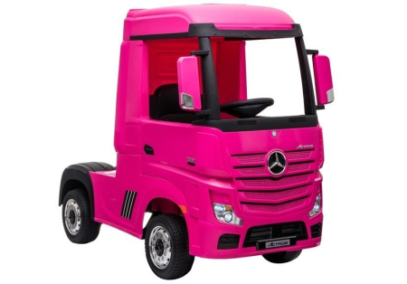 CAMION - Camion Electric pentru Copii Mercedes-Benz Actros 4x4 Roz