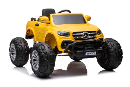 4X4 / SUV - Mașinuță electrică pentru copii Mercedes DK-MT950 4×4 – 180W | Galben
