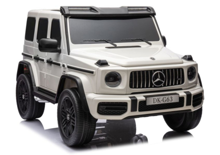 MERCEDES - Mașină Electrică pentru Copii Mercedes G63 XXL 4x4 24V 800W Alb