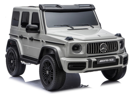 MERCEDES - Mașină electrică pentru copii Mercedes G63 XXL DK-G63 24V 800W – Gri deschis