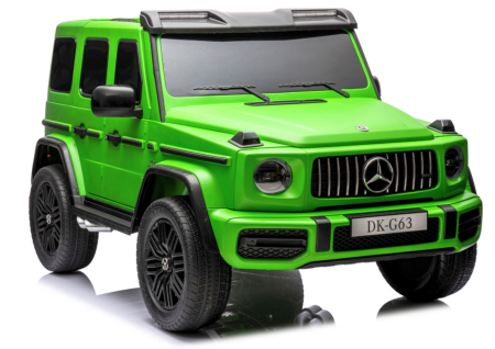 MERCEDES - Mașină Electrică pentru Copii Mercedes G63 XXL 4x4 12V 220W Verde Lăcuit