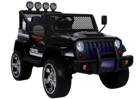 VROOMIX - Mașină Electrică pentru Copii Jeep 4x4 12V 4x45W Negru