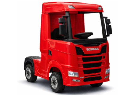 CAMION - Camion Electric pentru Copii Scania 500R – Roșu Lacuit