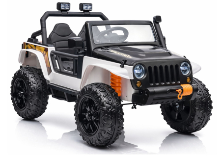 VROOMIX - Mașină Electrică pentru Copii 4x4 12V Alb