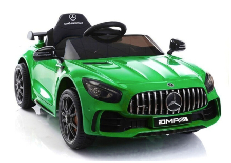 MERCEDES - Mașină Electrică pentru Copii Mercedes-Benz GT R 12V Verde