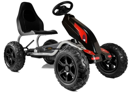 ATV / QUAD - Go-Kart cu Pedale pentru Copii - Negru