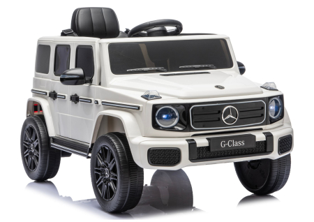 MERCEDES - Mașină Electrică pentru Copii Mercedes G 4x4 24V – Alb