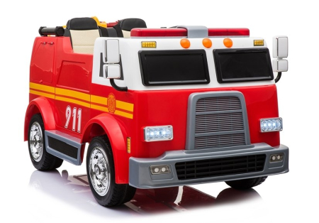 CAMION - Mașină electrică pompieri copii - Rosu