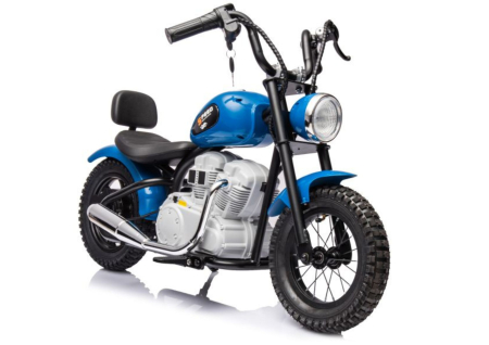 MOTO - Motocicletă Electrică pentru Copii 36V 350W Albastră