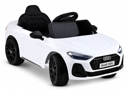 AUDI - Mașină electrică pentru copii Audi A5L - Albă