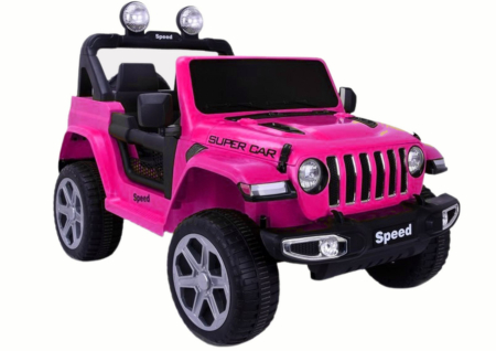 VROOMIX - Mașină Electrică pentru Copii FT-938 4x4 12V 4x45W Roz