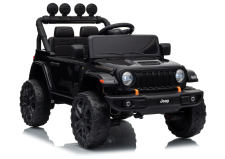 4X4 / SUV - Mașină Electrică pentru Copii Jeep Rubicon 24V Negru