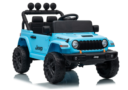 4X4 / SUV - Mașină Electrică Jeep Rubicon 24V Albastru Deschis