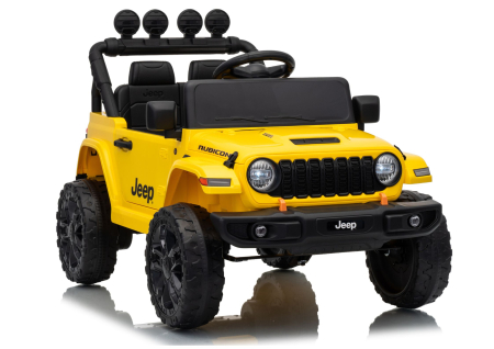 JEEP RUBICON - Mașină Electrică pentru Copii Jeep Rubicon 24V Galben