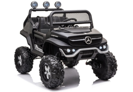 MERCEDES - Mașină Electrică pentru Copii Mercedes Unimog S 4x4 - Negru