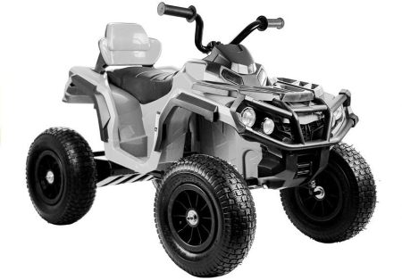 ATV / QUAD - Quad Electric pentru Copii 12V Alb