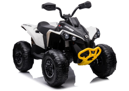ATV - ATV Electric pentru Copii CAN-AM Renegade 4x4 12V Alb