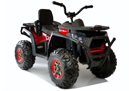 ATV / QUAD - Quad Electric pentru Copii 4x4 Off-Road 12V Roșu Lăcuit