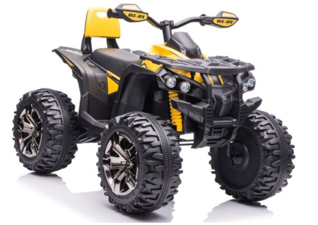 ATV / QUAD - Quad Electric pentru Copii 4x4 12V Galben