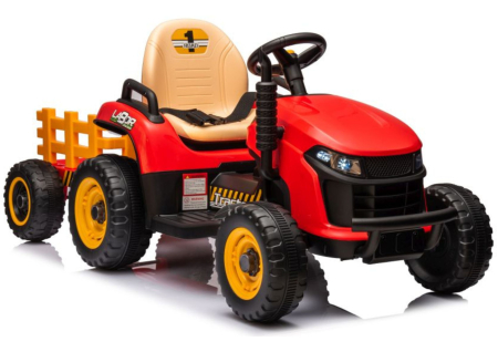 Import - Tractor Electric pentru Copii 12V 90W Roșu