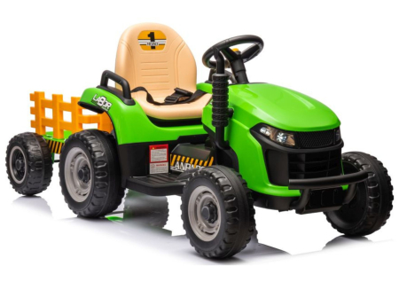 TRACTOR - Tractor electric pentru copii - Verde
