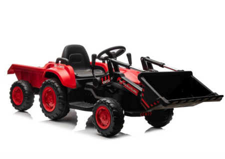 TRACTOR - Tractor Electric pentru Copii cu Cupă 12V Roșu