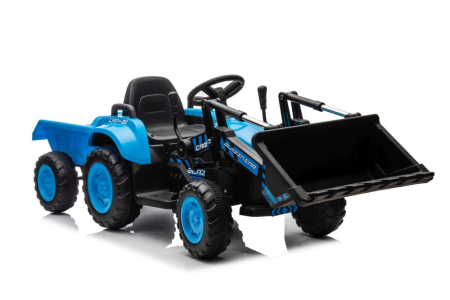 TRACTOR - Tractor Electric pentru Copii cu Cupă 12V Albastru