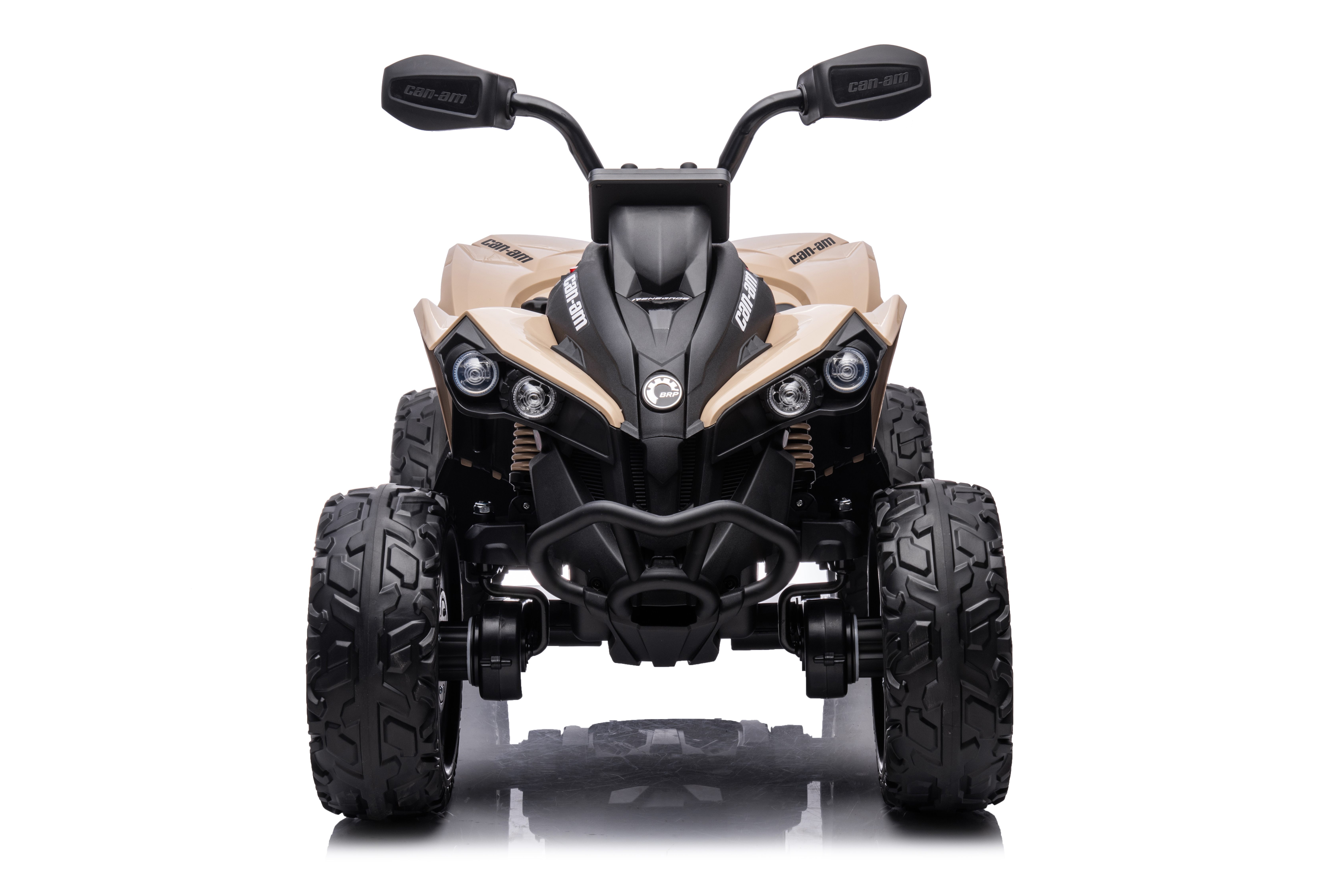 Quad Electric pentru Copii Can-Am  4x4 12V 10Ah 180W Khaki [3]