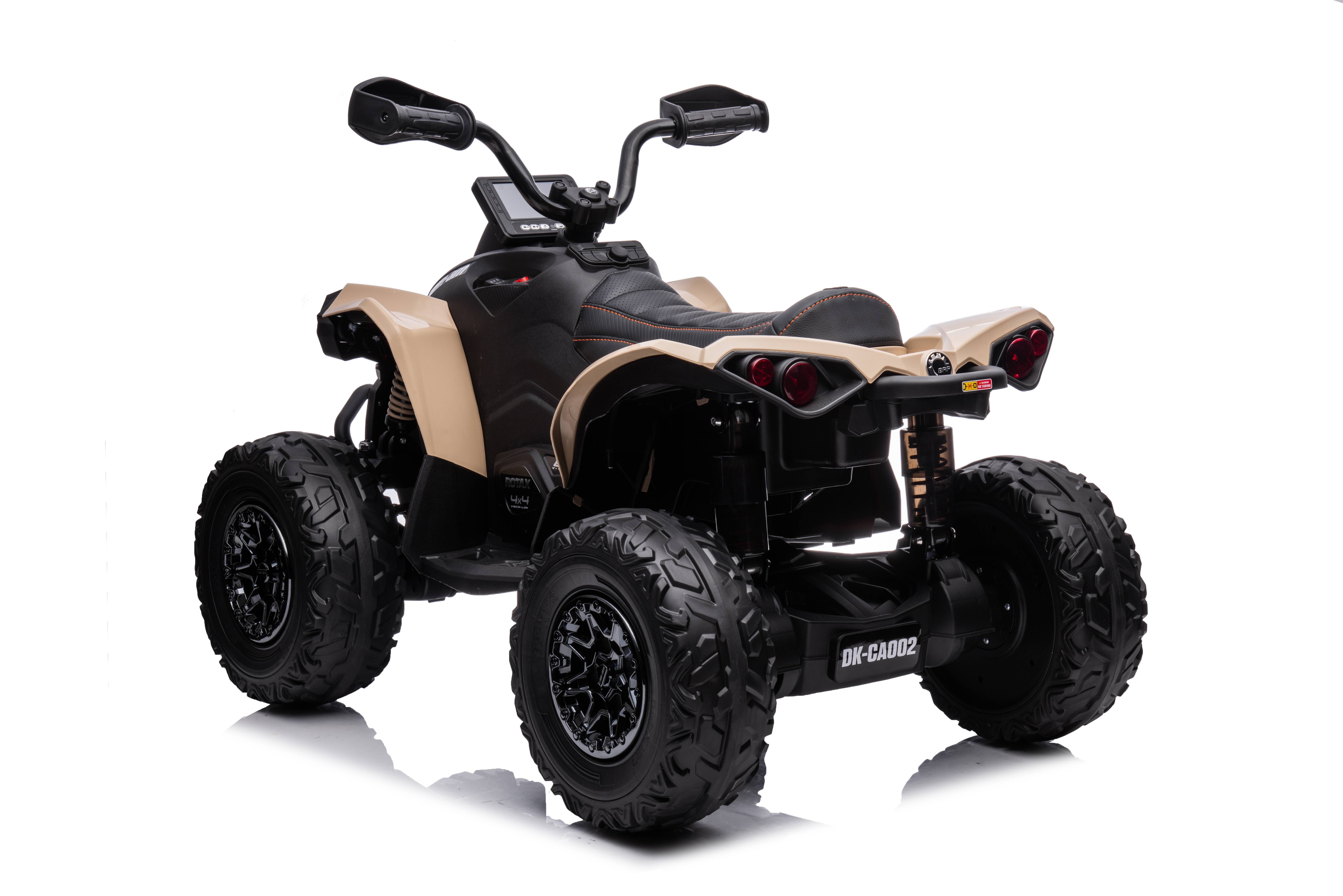 Quad Electric pentru Copii Can-Am  4x4 12V 10Ah 180W Khaki [6]