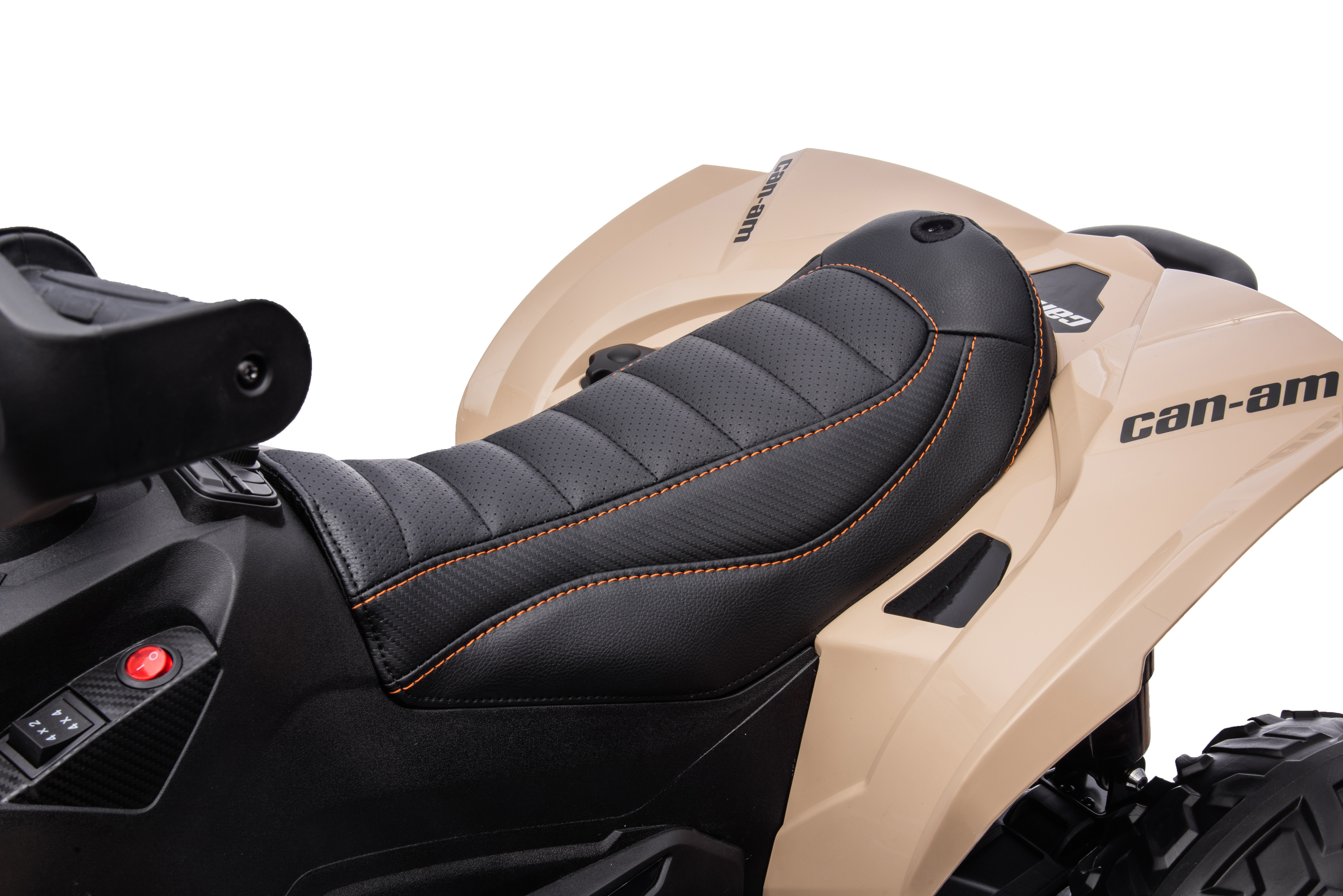 Quad Electric pentru Copii Can-Am  4x4 12V 10Ah 180W Khaki [10]