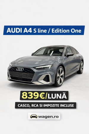 Autovehiculele noastre - Audi A5 Sedan - 839Euro - TFSI S tronic ediție one 360 ​​​​ACC, 204 CP, 1984 cmc