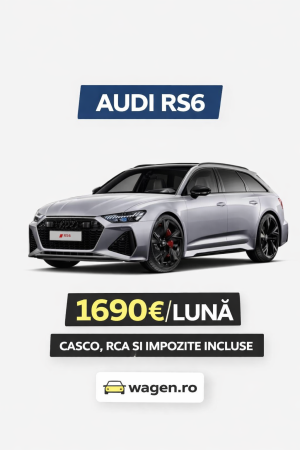 Autovehiculele noastre - Audi RS6 - 1690Euro - Avant quattro*Matrix*HUD*B&O*Pano*Pachet dinamic RS