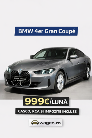 Autovehiculele noastre - BMW 420 - 999Euro -  i Gran Coupe, Benzina, 184CP, automat