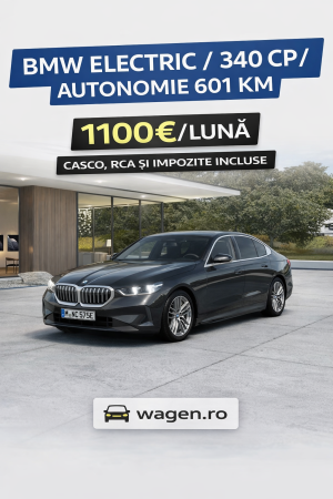 Autovehiculele noastre - BMW i5 - 1100Euro - eDrive40 Sedan, 340CP, electric