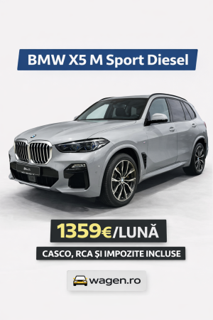 Autovehiculele noastre - BMW X5 - 1359Euro - X5 xDrive30d, Diesel, 298CP, automat
