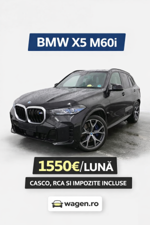 Autovehiculele noastre - BMW X5 - 1550Euro -M60i xDri., AHK., Dri. Prof. Asistent, Park. Prof. Asistent, H/K.