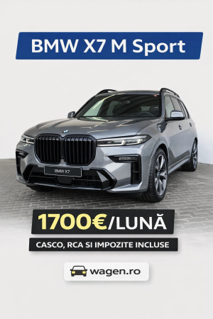 Autovehiculele noastre - BMW X7 - 1700Euro - xDrive40d, Diesel, 352 Cp