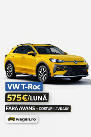Autovehiculele noastre - Volkswagen T-Roc 575 euro/luna