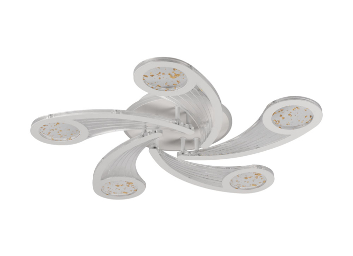 Plafoniera Drop LED 70W dimabila, 3CCT, 6650lm, alb [6]