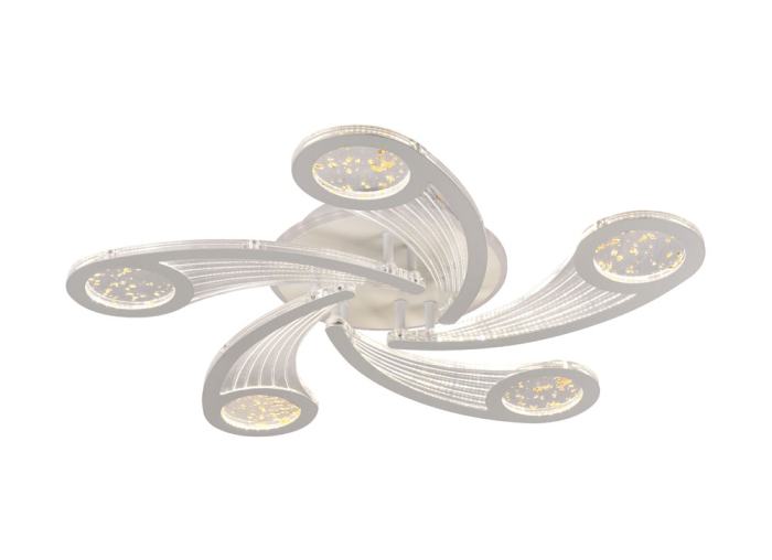 Plafoniera Drop LED 70W dimabila, 3CCT, 6650lm, alb [9]