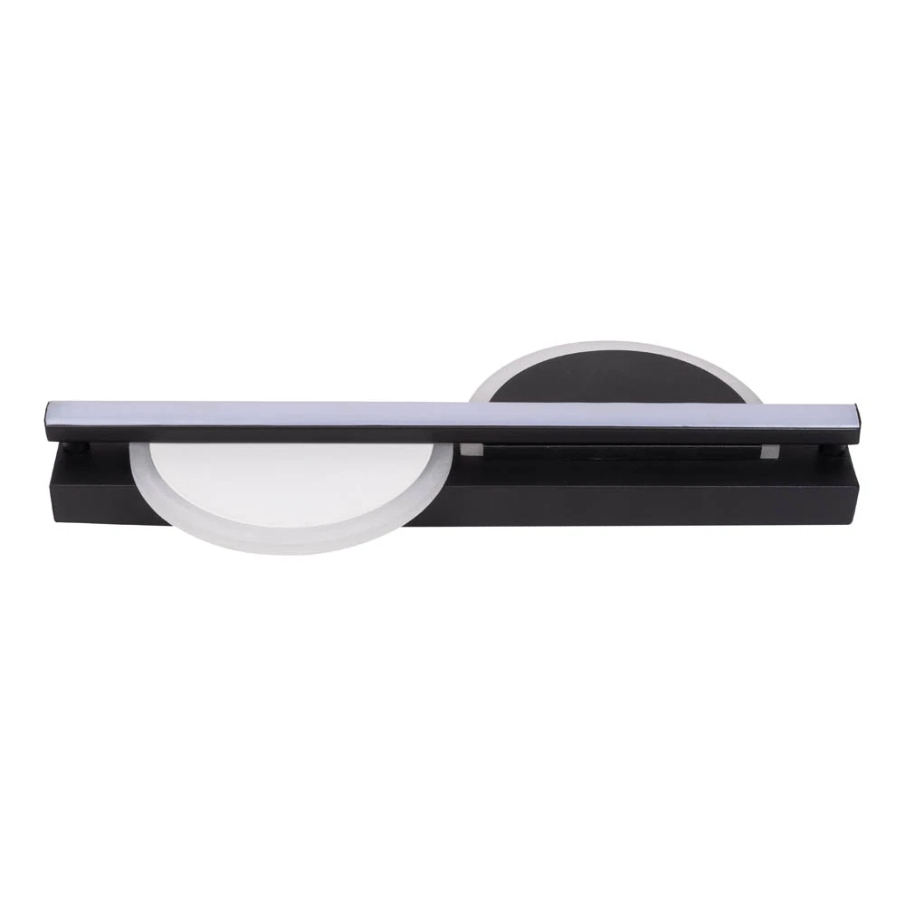 Aplica LED 1680lm, 24W, IP20, 15.5x40cm, negru - Zuleya [5]