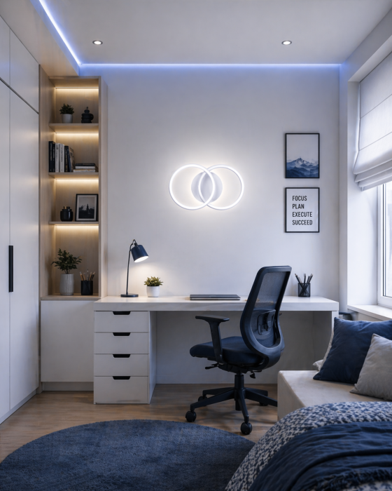 Aplica LED 1820lm, 28W, 3CCT ON/OFF, IP20, alb - Anna [2]