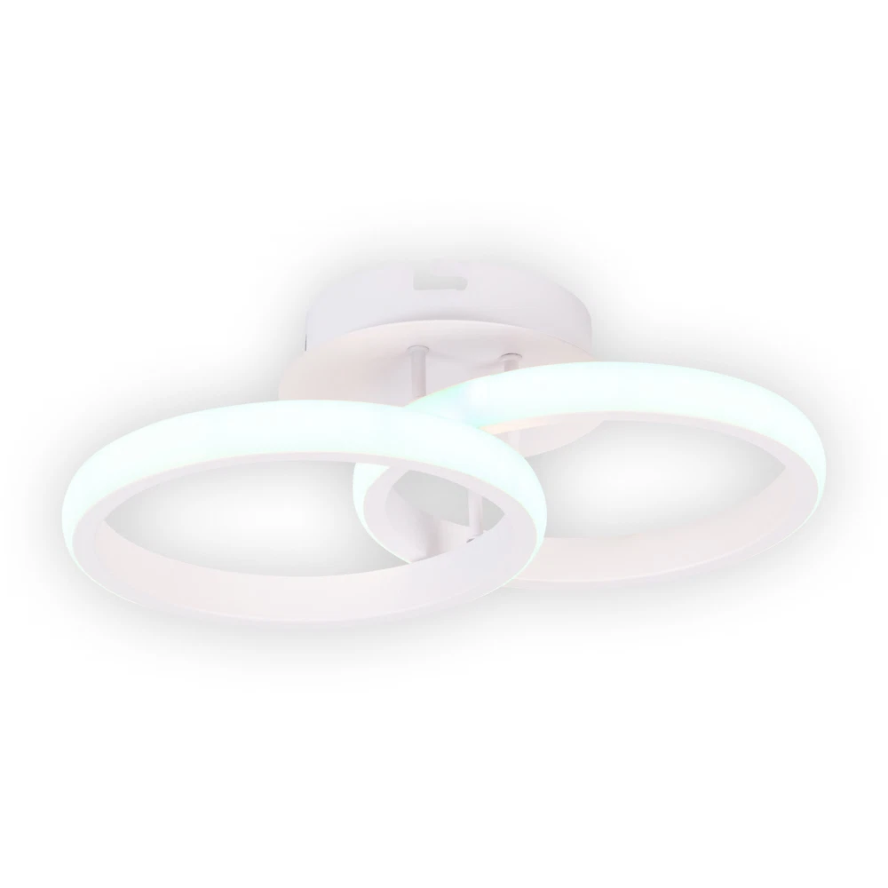 Aplica LED 1820lm, 28W, 3CCT ON/OFF, IP20, alb - Anna [6]