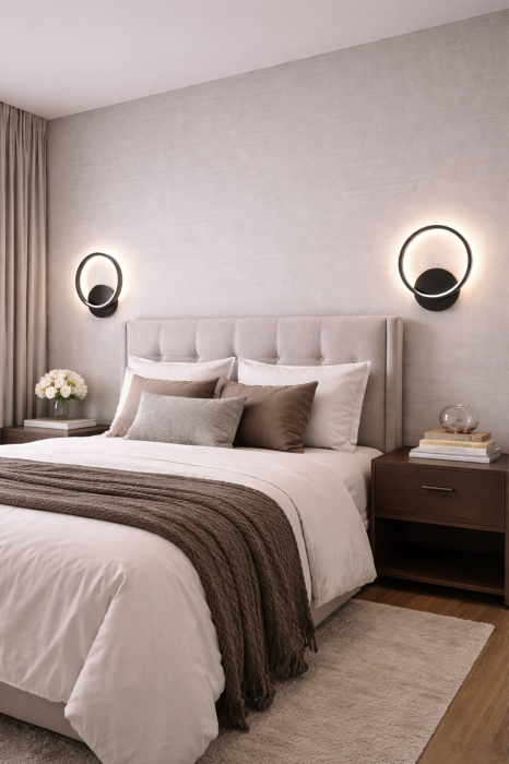 Aplica LED 750lm 5W 3CCT negru - Aura [2]