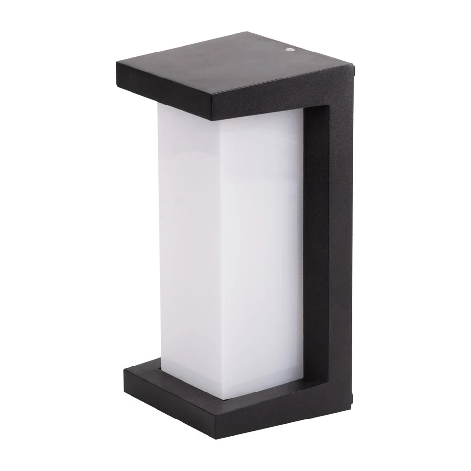 Aplica Led de exterior 1350lm, 18W, 26x12cm, IP54, lumina rece, negru [7]