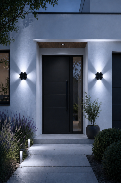 Aplica LED de exterior 400lm, 16cm, 5W, IP54, negru - Ray [2]